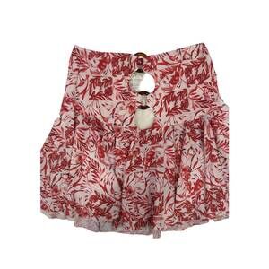 NEW PLANET SEA girl's toucan skirt in red
